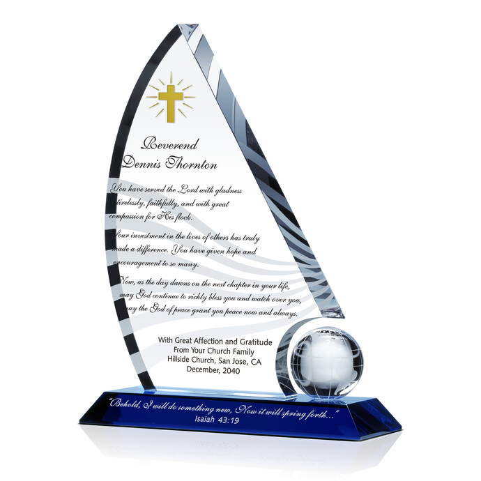 Pastor Retirement Gifts Sample Farewell Messages DIY Awards