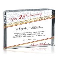 Silver (25th) Wedding Anniversary Gifts | DIY Awards