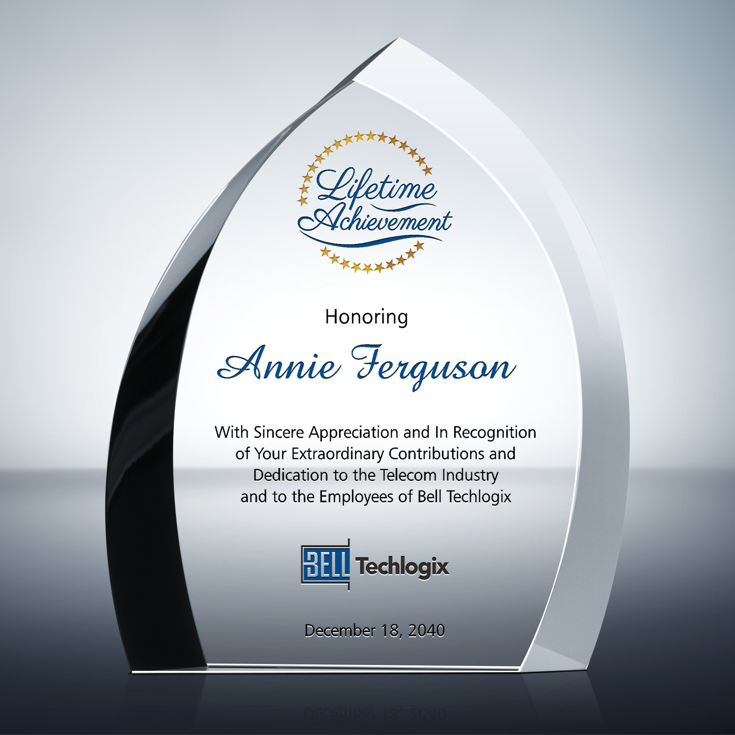 Lifetime Achievement Award Trophy Employee Recognition And Vrogue