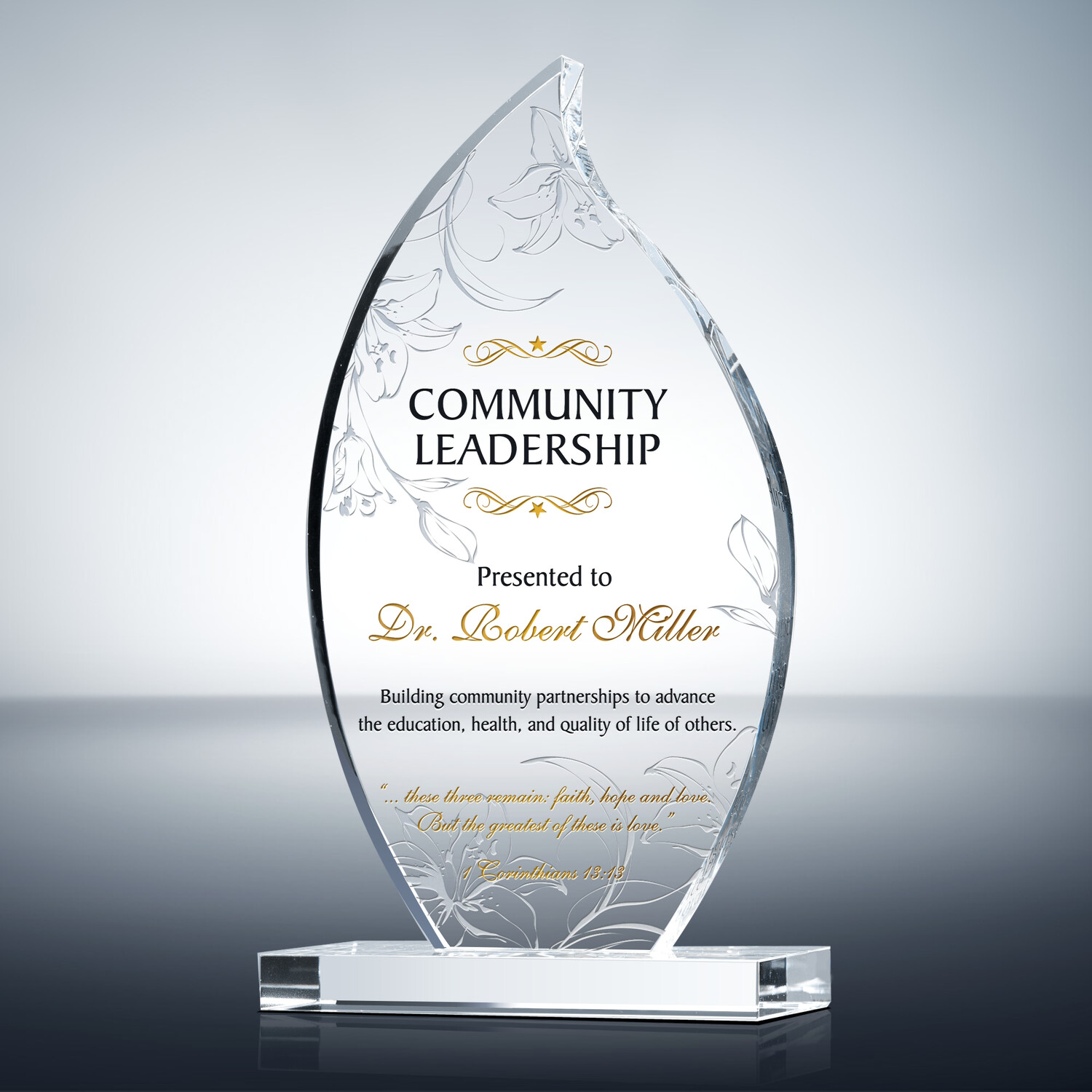 community leadership award qarc