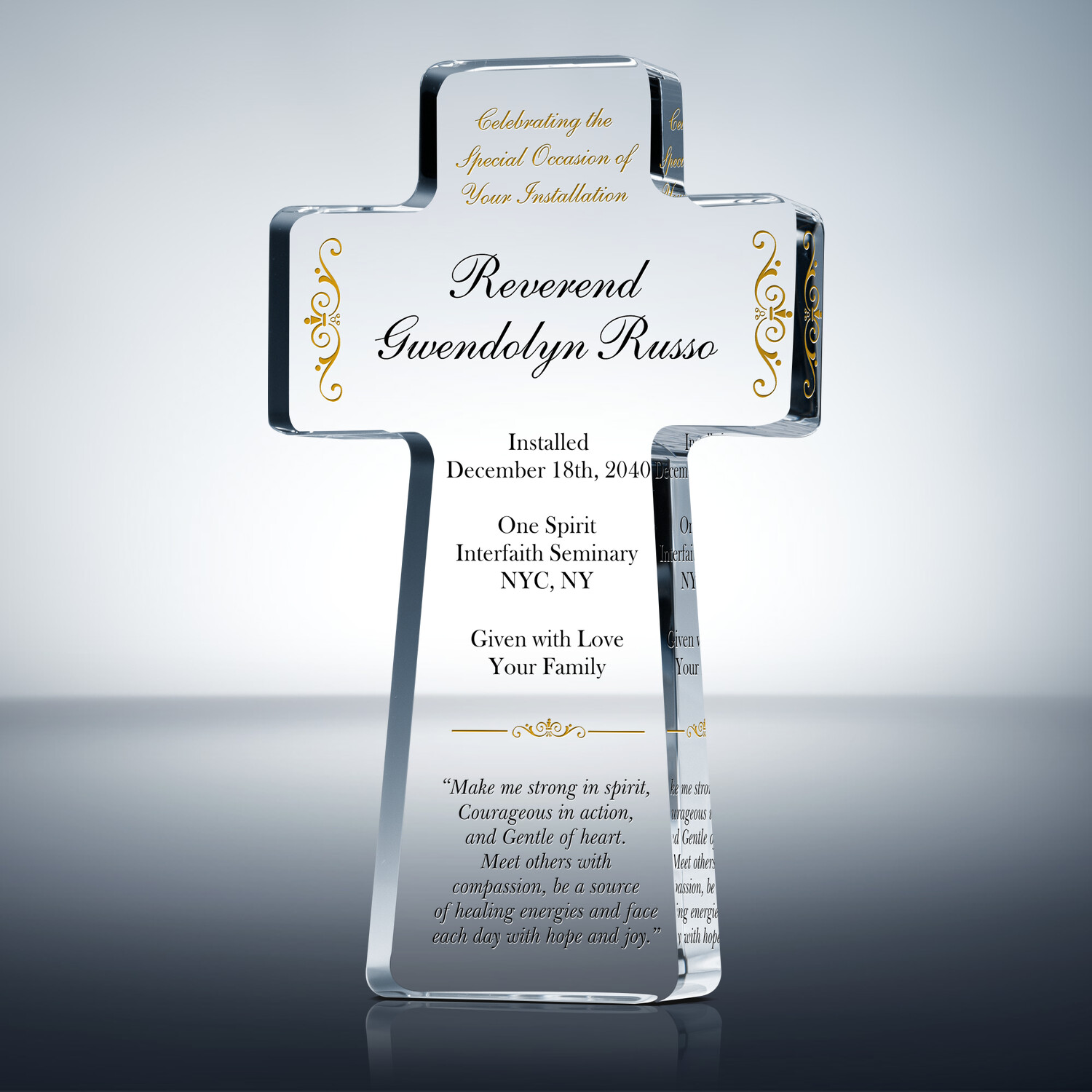 Pastor Installation Scripture Ideas (#580-1) | Wording Ideas - DIY Awards