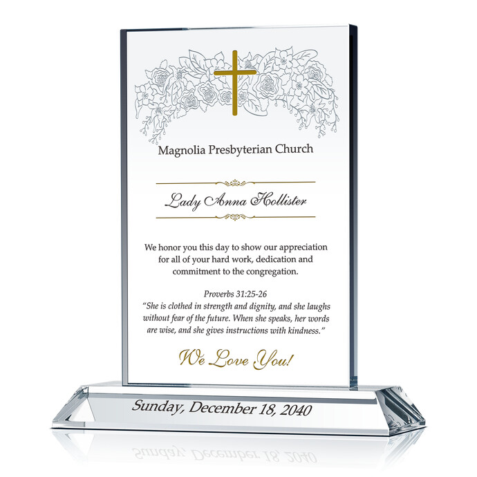 Tribute to Honor a Pastor's Wife | DIY Awards